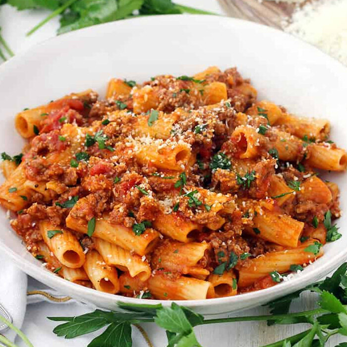 Bolognese-Spaghetti